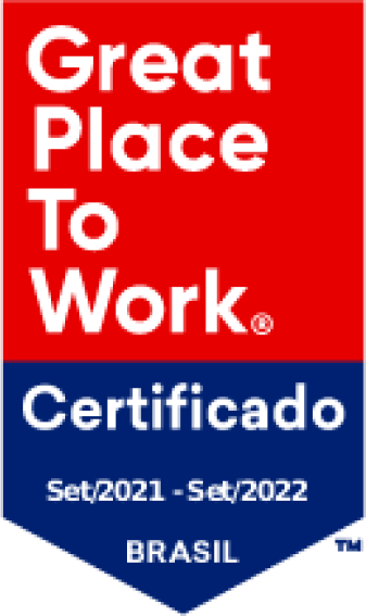 Selo e Certificado de Melhores empresas para trabalhar - Great Place to Work 2022