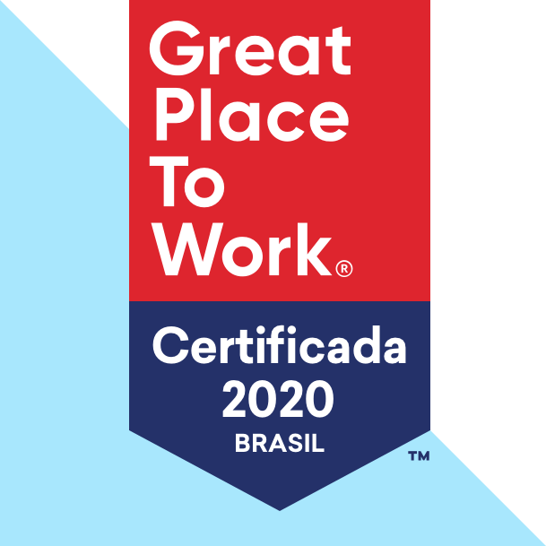 Selo e Certificado de Melhores empresas para trabalhar - Great Place to Work 2020